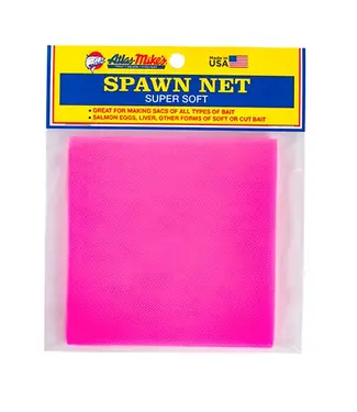 Atlas Mike's ATLAS MIKE'S SPAWN NET 4" X 4" Squares Pink