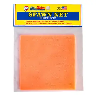 Atlas Mike's ATLAS MIKE'S SPAWN NET 3" X 3" Squares Peach