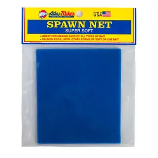 Atlas Mike's ATLAS MIKE'S SPAWN NET 4" X 4" Squares Blue