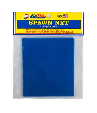Atlas Mike's ATLAS MIKE'S SPAWN NET 3" X 3" Squares Blue