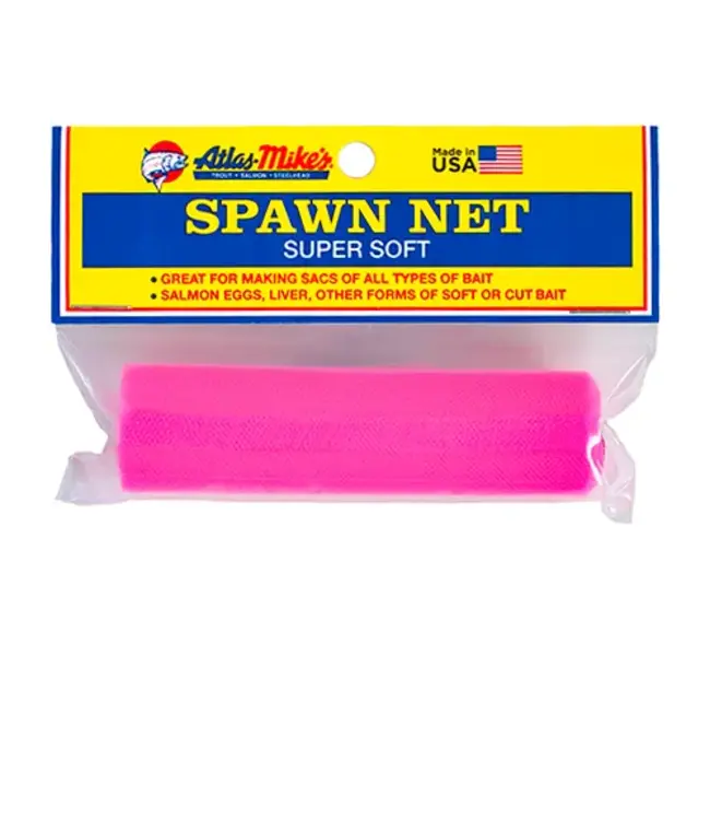 Atlas Mike's ATLAS MIKE'S SPAWN NET 3" X 16' Roll Pink