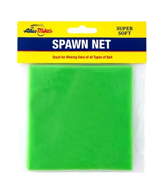Atlas Mike's ATLAS MIKE'S SPAWN NET 4" X 4" Squares Lime