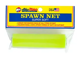 Atlas Mike's ATLAS MIKE'S SPAWN NET 3" X 16' Roll Chartreuse