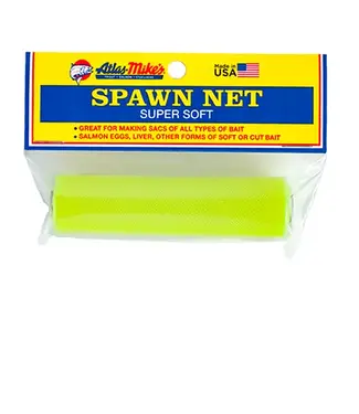 Atlas Mike's ATLAS MIKE'S SPAWN NET 3" X 16' Roll Chartreuse