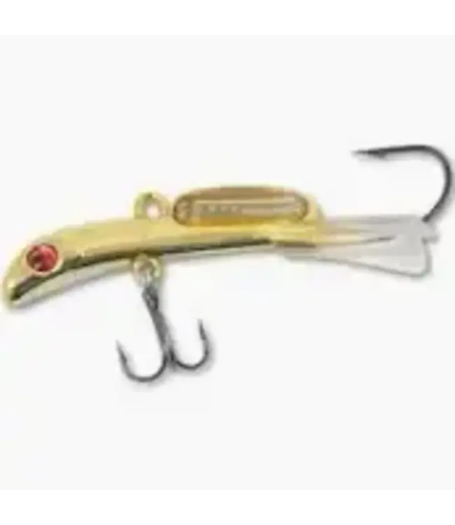 NORTHLAND FISHING TACKLE NORTHLAND RATTLIN' PUPPET MINNOW - 1/4OZ - GOLD SHINER
