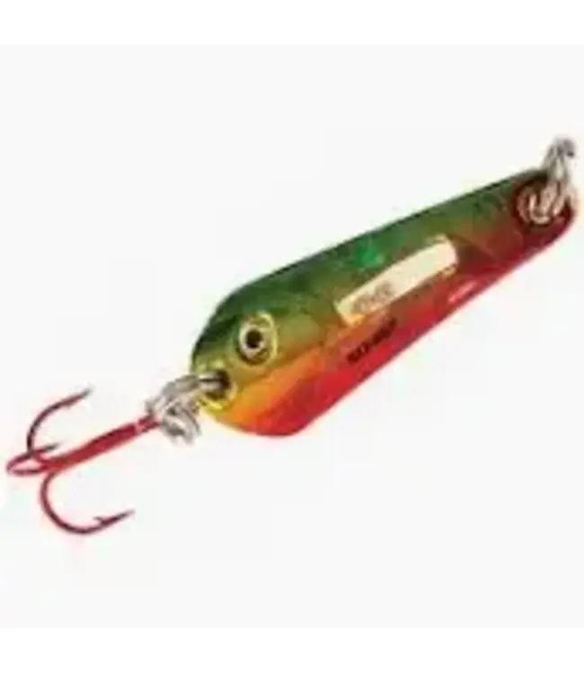 NORTHLAND FISHING TACKLE Buck-Shot Flutter Spoon 1/16 oz Super Glow Redfish BRFS2-93