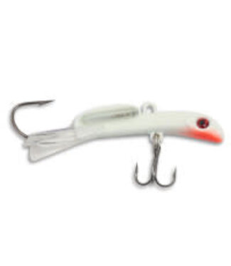 NORTHLAND FISHING TACKLE NORTHLAND RATTLIN' PUPPET MINNOW - 1/4OZ - GLO WHITE PMDR2-13