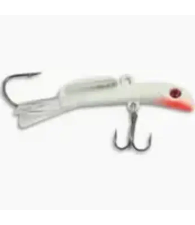 NORTHLAND FISHING TACKLE NORTHLAND RATTLIN' PUPPET MINNOW - 1/4OZ - GLO WHITE PMDR2-13