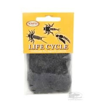 Wapsi LIFE CYCLE DUBBING CADDIS GRAY LCC030