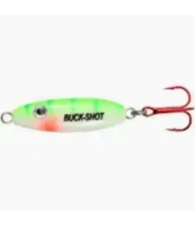 NORTHLAND FISHING TACKLE NORTHLAND BUCK-SHOT RATTLE SPOON 1/8oz SG PERCH  BRS3-20