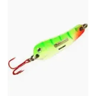 NORTHLAND FISHING TACKLE NORTHLAND BUCK-SHOT FLUTTER SPOON 1/16oz UV GLO PERCH BRFS2-20