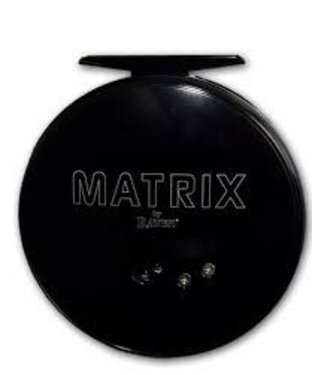 RAVEN MATRIX CENTERPIN REEL (BLACK) WITH LAMIGLASS CENTERSPIN 13 FOOT 4-10LB COMBO