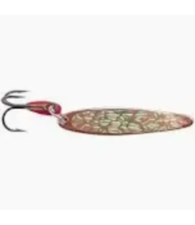 BAY DE NOC LURE CO. THE SWEDISH PIMPLE 1/2oz COPPER ICE 6CI