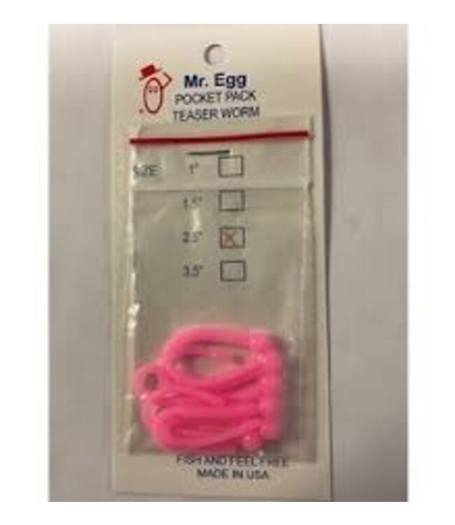 Mr. Egg Mr. Egg Pocket Pack Pink Bug Eye Fry 3/8
