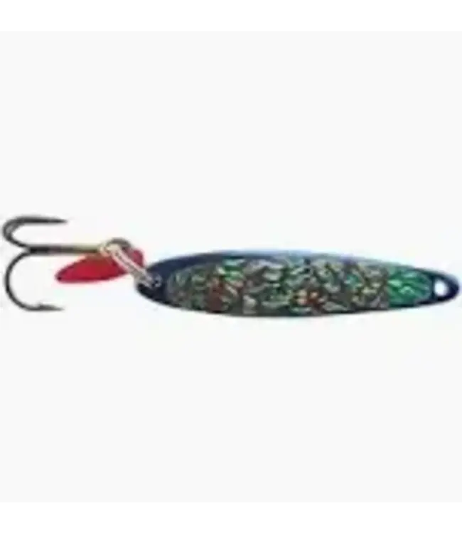 BAY DE NOC LURE CO. THE SWEDISH PIMPLE 1/2oz CRUSHED ICE/BLUE ICE 6