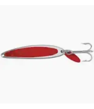 BAY DE NOC LURE CO. THE SWEDISH PIMPLE 1/2oz PRISM RED/NICKEL
