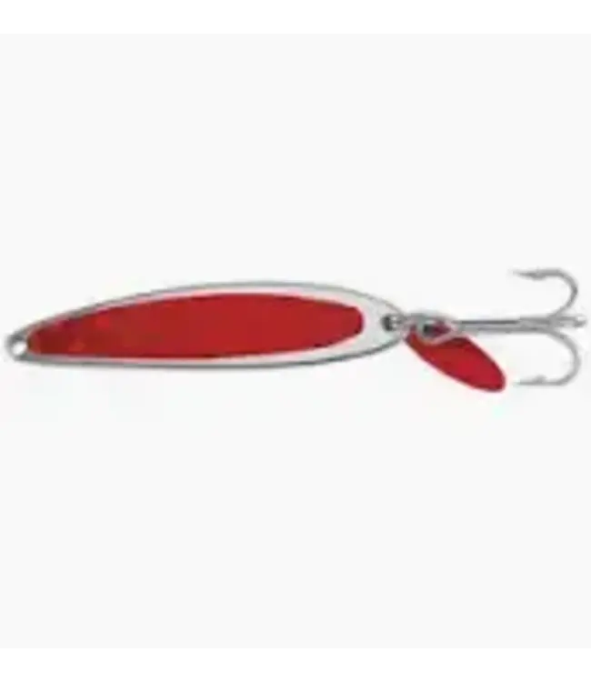 BAY DE NOC LURE CO. THE SWEDISH PIMPLE 1/2oz PRISM RED/NICKEL