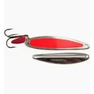 BAY DE NOC LURE CO. THE SWEDISH PIMPLE 1/2oz FLO ORANGE/NICKEL