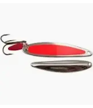 BAY DE NOC LURE CO. THE SWEDISH PIMPLE 1/2oz FLO ORANGE/NICKEL
