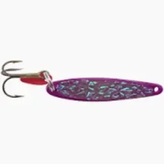BAY DE NOC LURE CO. THE SWEDISH PIMPLE 1/2oz CRUSHED PURPLE ICE