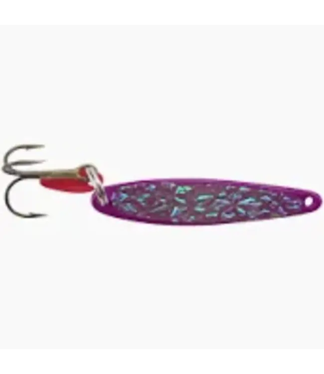 BAY DE NOC LURE CO. THE SWEDISH PIMPLE 1/2oz CRUSHED PURPLE ICE