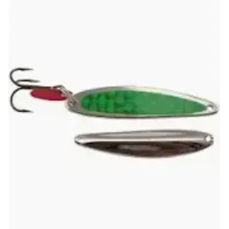 BAY DE NOC LURE CO. THE SWEDISH PIMPLE 1/2oz SILVER/GREEN