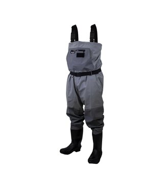 MENS HELLBENDER PRO BOOTFOOT FELT SOLE CHEST WADER SZ 11