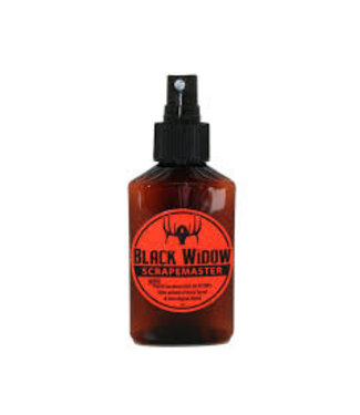 BLACK WIDOW DEER LURES black widow scrapemaster 3oz.