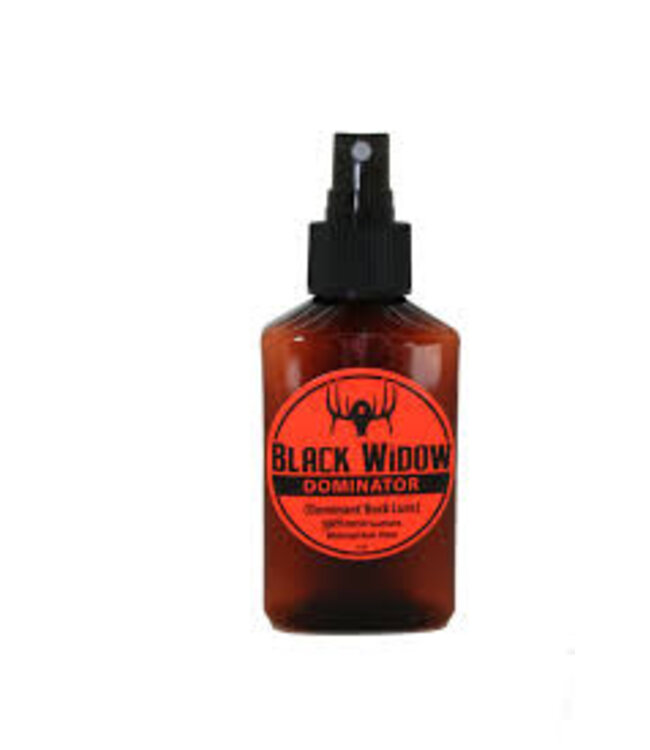 BLACK WIDOW DEER LURES black widow dominator 3oz.