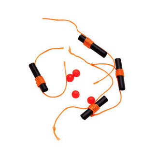 Thill THILL HI-VIZ THREAD BOBBER STOPS FLO ORANGE
