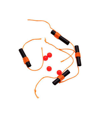 Thill THILL HI-VIZ THREAD BOBBER STOPS FLO ORANGE