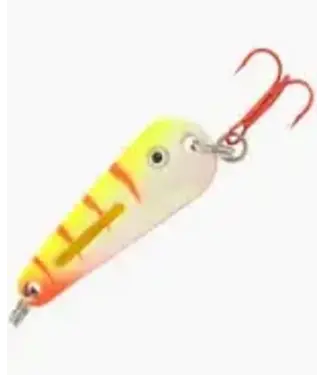 NORTHLAND FISHING TACKLE NORTHLAND GLO-SHOT SPOON 1/8oz UV GLOW ELECTRIC PERCH