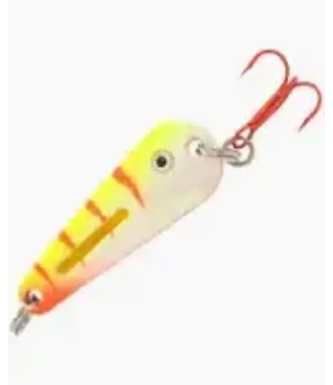 NORTHLAND FISHING TACKLE NORTHLAND GLO-SHOT SPOON 1/8oz UV GLOW ELECTRIC PERCH