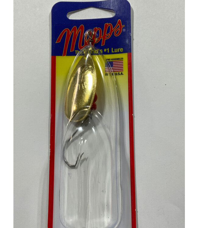 SHELDONS (MEPPS) MEPPS AGLIA RED /GOLD 1/3oz B4PR G