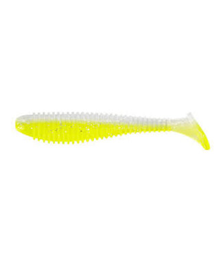 Big Bite Baits, Inc. BIG BITE BAITS PRO SWIMMER 2.8'' WHITE ICE/CHARTREUSE
