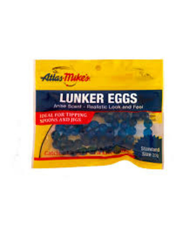Atlas Mike's ATLAS MIKE’S STANDARD PLASTIC EGG -  BLUE