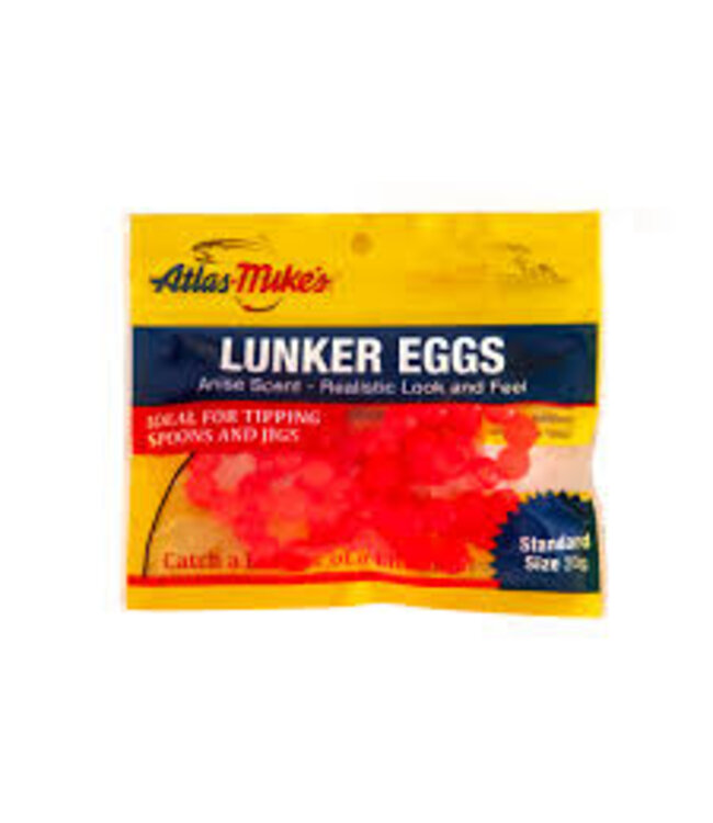 Atlas Mike's ATLAS STANDARD PLASTIC EGG - ORANGEMIKES