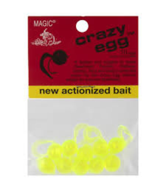 Magic MAGIC CRAZY EGGS 10/PK, CHARTREUSE