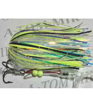A-TOM-MIK MFG. A-TOM-MIK TOURNAMENT SERIES TROLLING FLY GOLDEN FROG GLOW (T-415A)