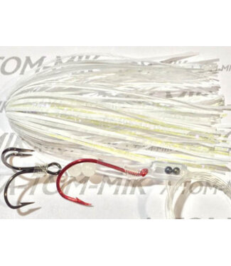 A-TOM-MIK MFG. A-TOM-MIK TOURNAMENT SERIES TROLLING FLY ULTRA WHITE GLOW (T-043)
