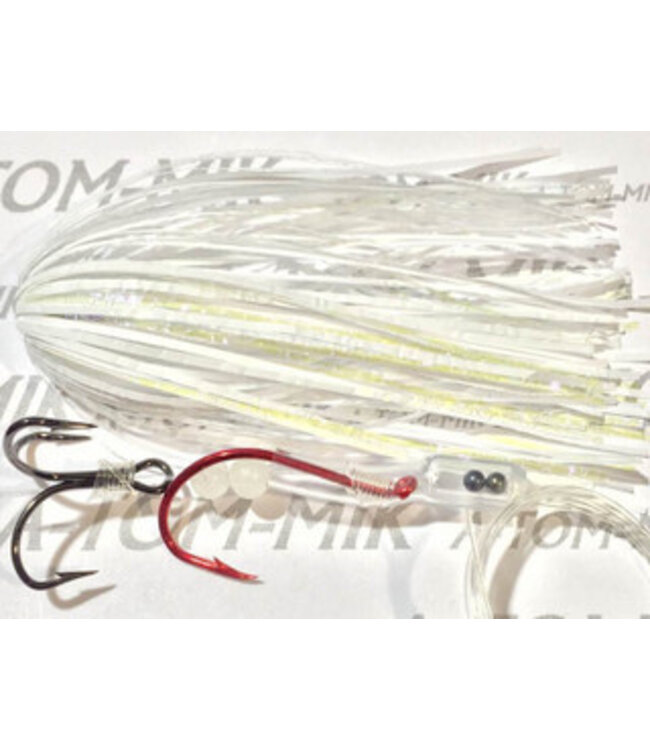 T-043 A-TOM-MIK TOURNAMENT SERIES TROLLING FLY ULTRA WHITE GLOW