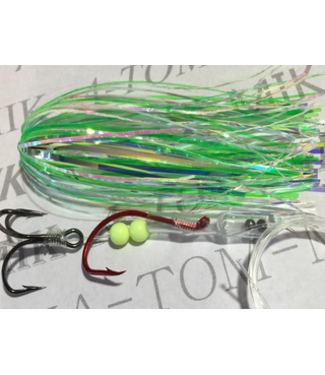 A-TOM-MIK MFG. T-423 A-TOM-MIK TOURNAMENT SERIES TROLLING FLY PRO/AM PEARL