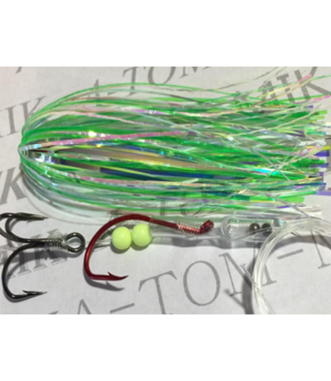 A-TOM-MIK MFG. T-423 A-TOM-MIK TOURNAMENT SERIES TROLLING FLY PRO/AM PEARL