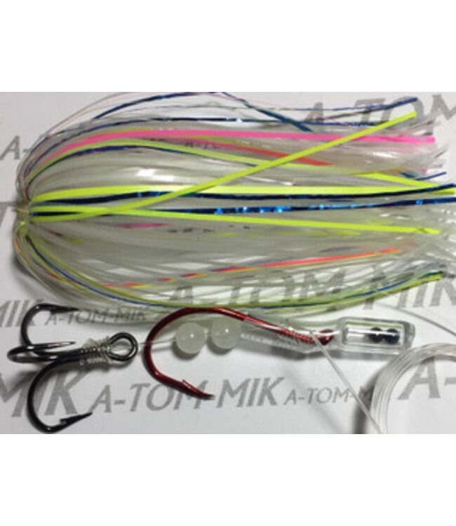 A-TOM-MIK MFG. T-149 A-TOM-MIK TOURNAMENT SERIES TROLLING FLY  SUPER WONDER BREAD GLOW