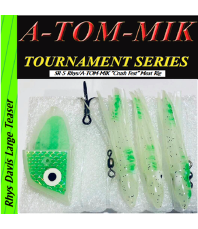 A-TOM-MIK MFG. SR-5  A-TOM-MIK KING SQUID RIG CRUSH FEST