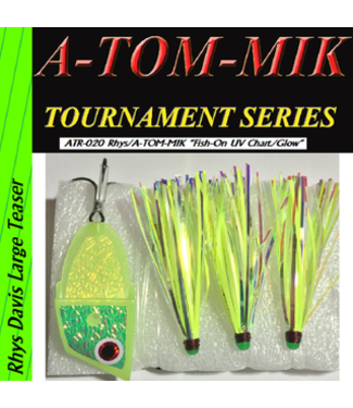 A-TOM-MIK MFG. A-TOM-MIK RHYS DAVIS MEAT RIG FISH-ON UV/CHART (ATR-20A)