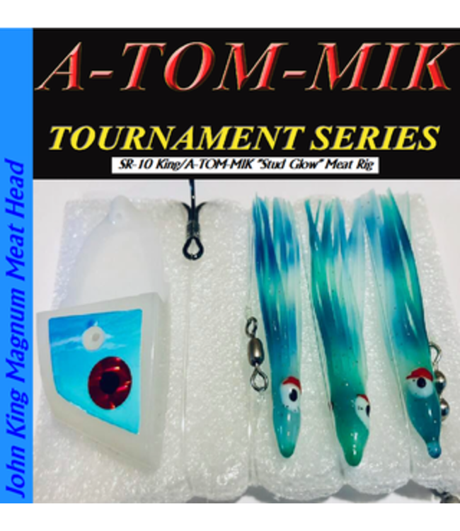 A-TOM-MIK MFG. SR-10  A-TOM-MIK RHYS DAVIS SQUID RIG STUD GLOW