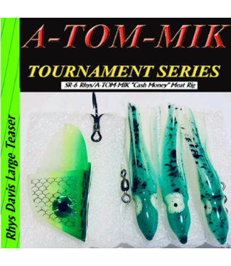 Addya Outdoors Inc. A-TOM-MIK KING SQUID RIG CASH MONEY (SR-6)