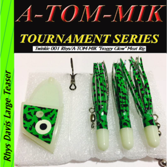 A-TOM-MIK MFG. A-TOM-MIK RHYS DAVIS MEAT RIG FROGGY GLOW (ATR-004)