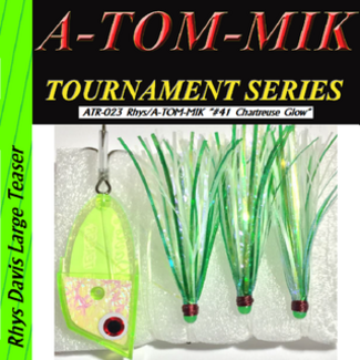 A-TOM-MIK MFG. A-TOM-MIK KING MEAT RIG CHARTREUSE UV (KING-029)